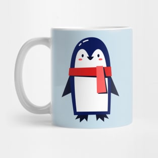 Winter Penguin Mug